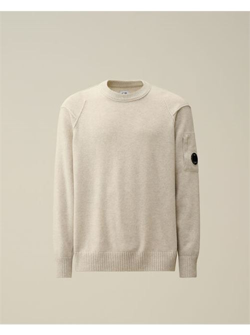 lambswool grs crew neck C.P. COMPANY | CMKN047A-110149A103